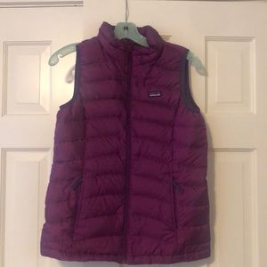 Purple Patagonia vest